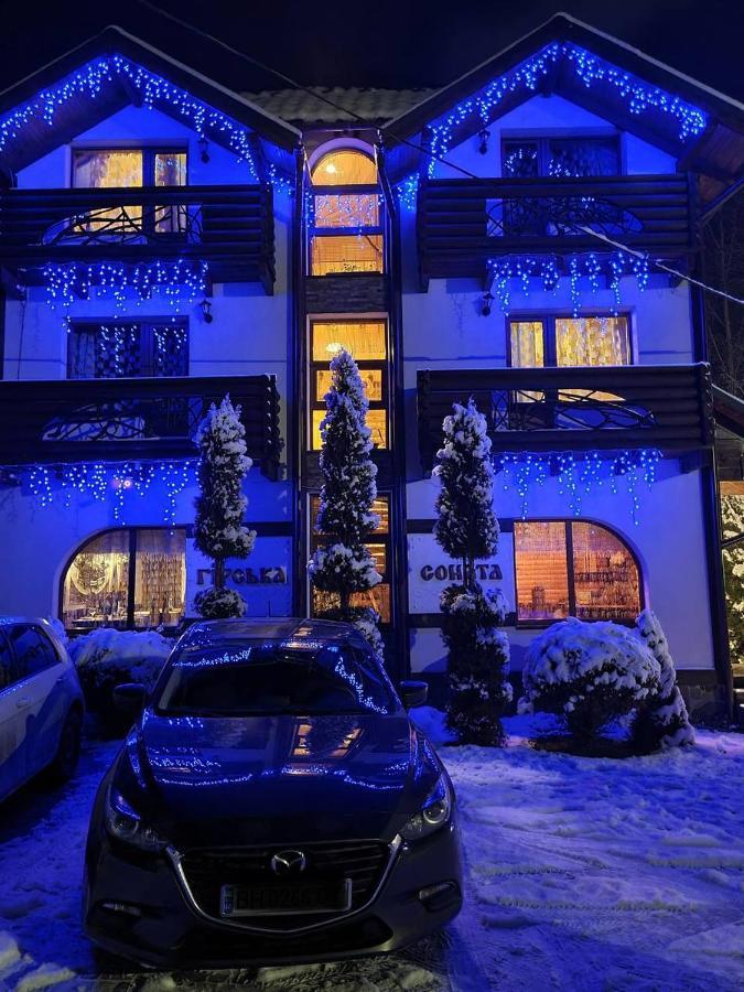 Apartments Girska Sonata Mykulytjyn Rum bild